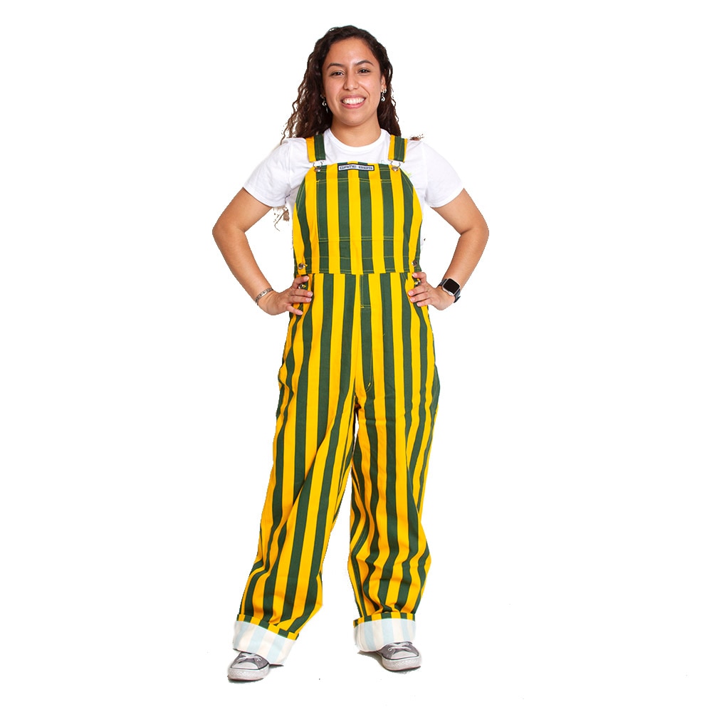 Ducks Spirit, Green, Pants, Cotton, Men, Game Bibs, 2 color, Stripe, Overalls, 516631